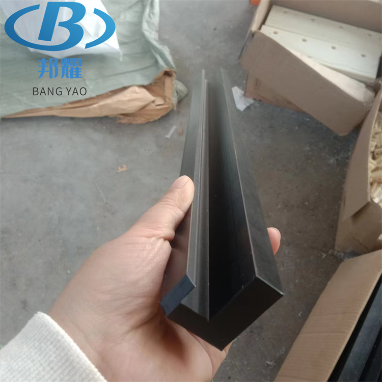 黑色PE導向條 聚乙烯導軌條加工 耐磨尼龍導向件